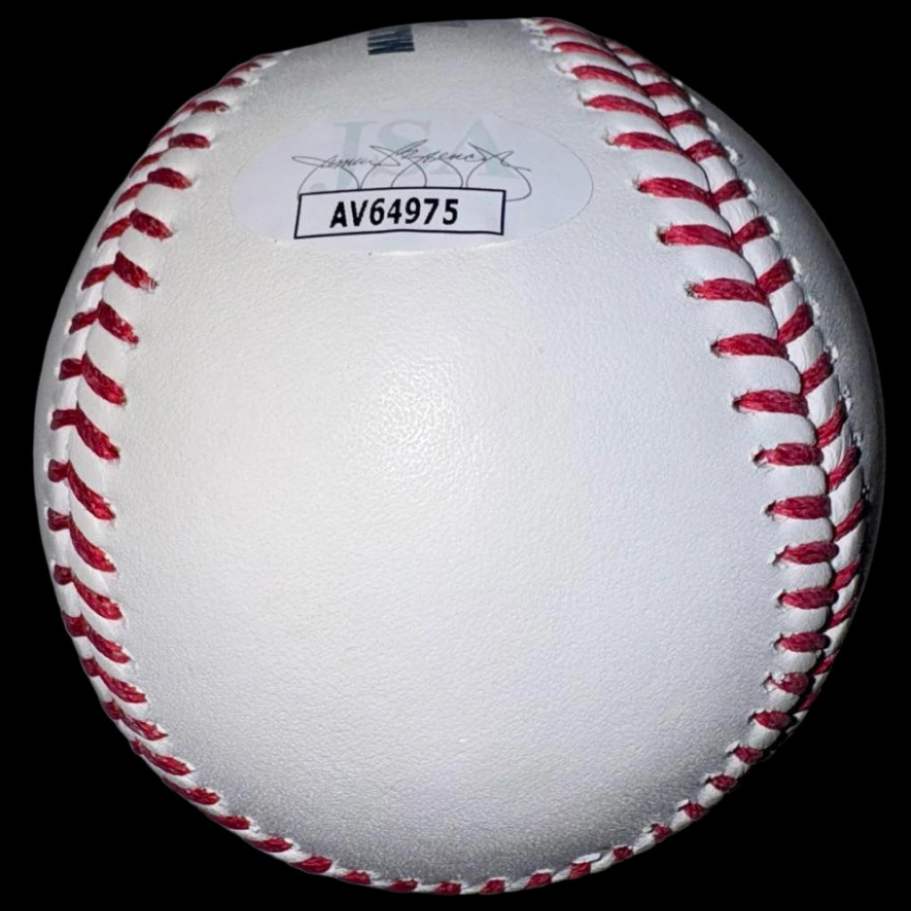 Pete Rose Autographed Rawlings Official Baseball w/ Trump 2024" Inscription - JSA COA