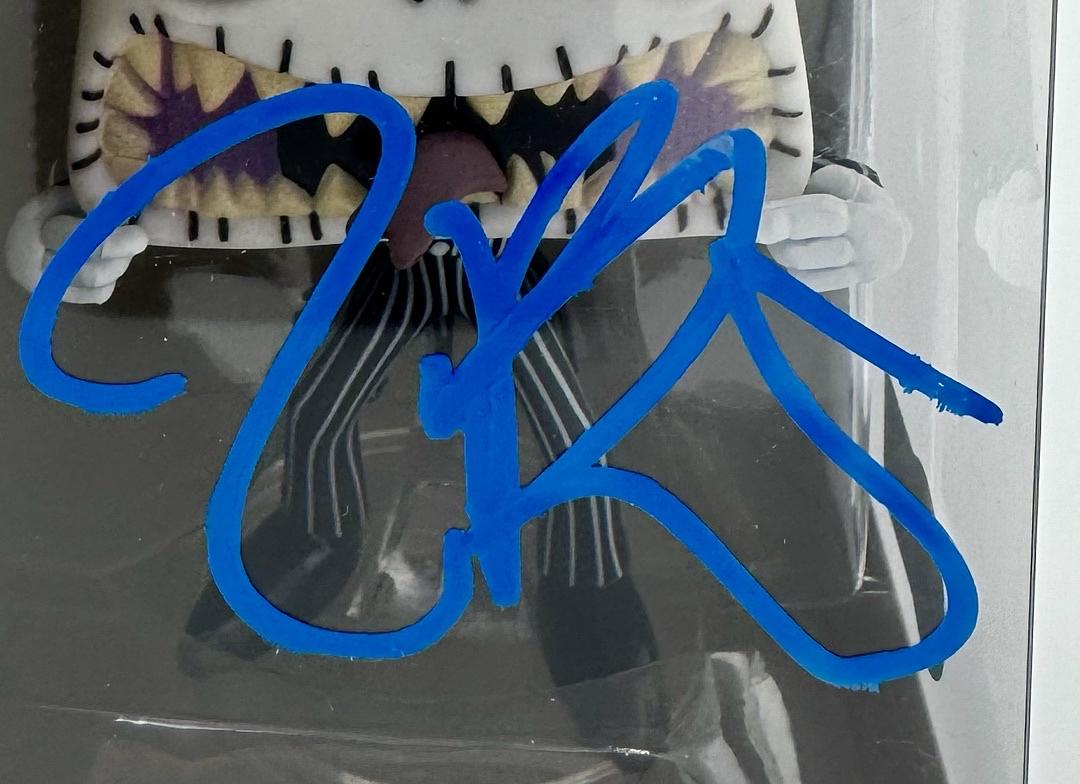 Tim Burton Signed Funko Pop #808 Jack Skellington (Nightmare Before Christmas) *RARE* - Beckett COA