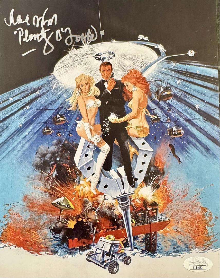 Lana Wood Signed 8x10 Photo (James Bond) w/Inscription - JSA COA