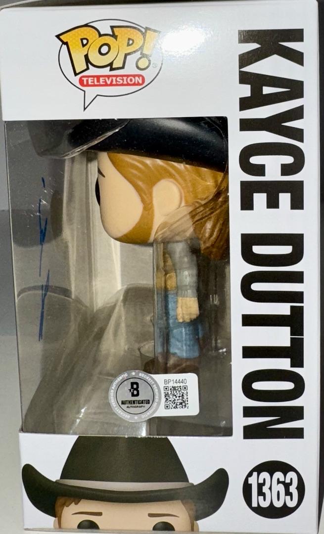 Luke Grimes Signed Funko Pop #1363 "Kayce Dutton" (Yellowstone) - Beckett COA #02