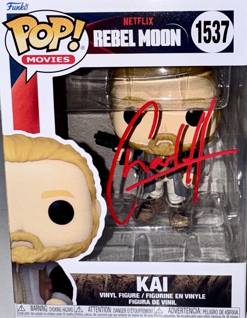 Charlie Hunnam Signed Funko Pop #1537 Kai (Rebel Moon) - JSA COA