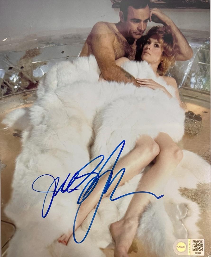 Jill St. John Signed 8x10 Photo (James Bond) - SWAU