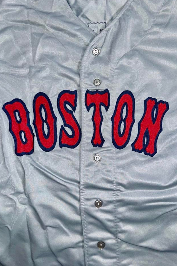 David Ortiz Autographed Custom Grey Red Sox Jersey - TriStar COA #03