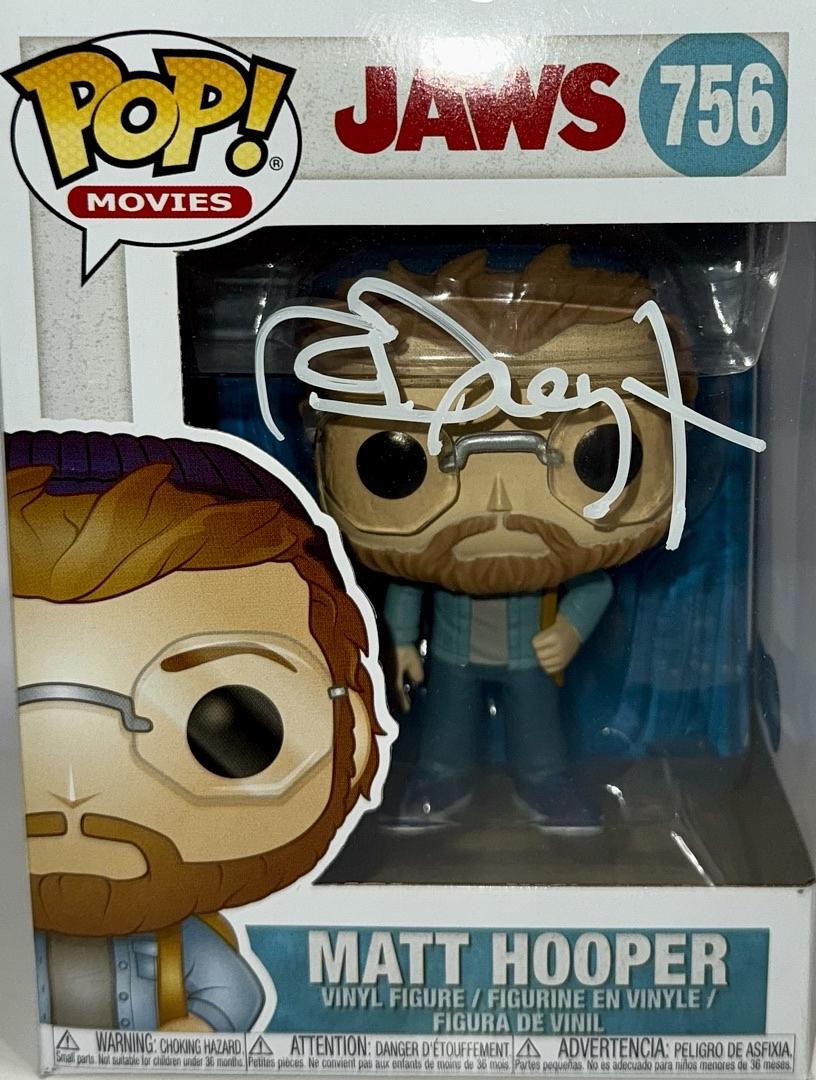 Richard Dreyfuss Signed Funko Pop #756 "Matt Hooper" (Jaws) - Beckett COA