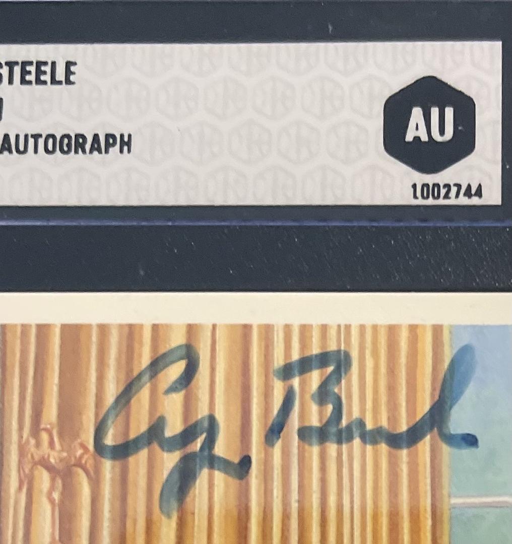George Bush Signed 1989 Perez-Steele Card - SGC