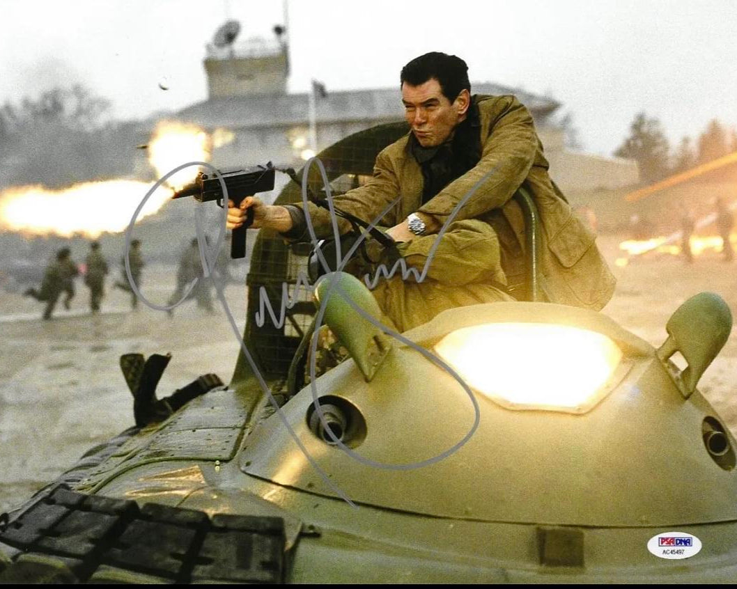Pierce Brosnan Signed 11x14 Photo (James Bond) - PSA COA