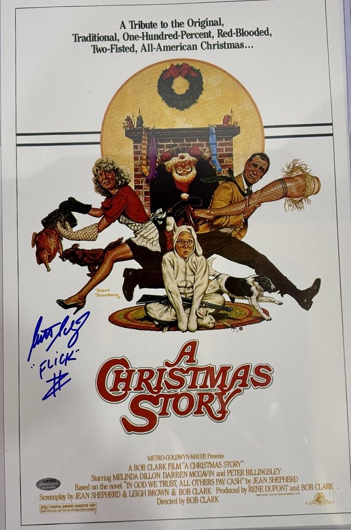 Scotty Schwartz Signed 11x17 Photo (Christmas Story) - Schwartz COA #01