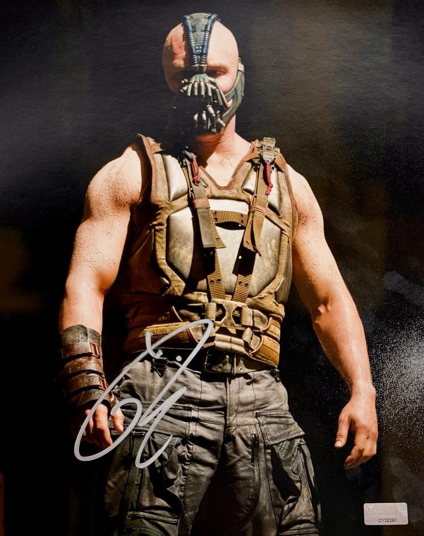 Tom Hardy Signed 8x10 Photo (Bane / Batman Dark Knight) - Celebrity Authentics