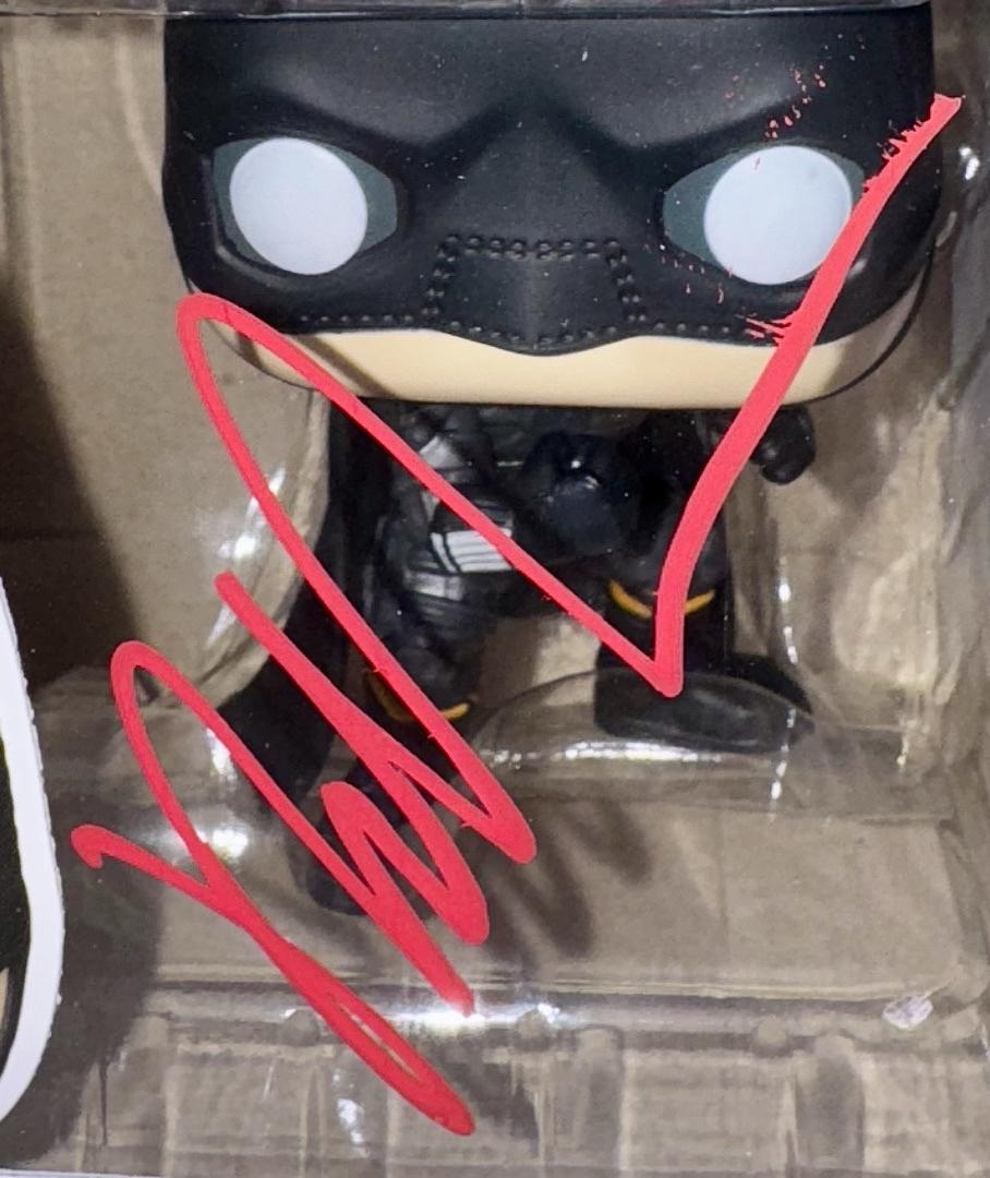 Robert Pattinson Signed Funko Pop #1187 The Batman - Celebrity Authentics