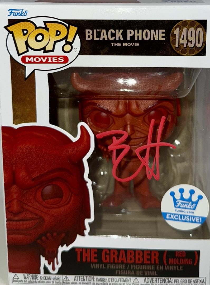 Ethan Hawke Signed Funk Pop #1490 "The Grabber" Red Molding Variant (Black Phone) - PSA COA