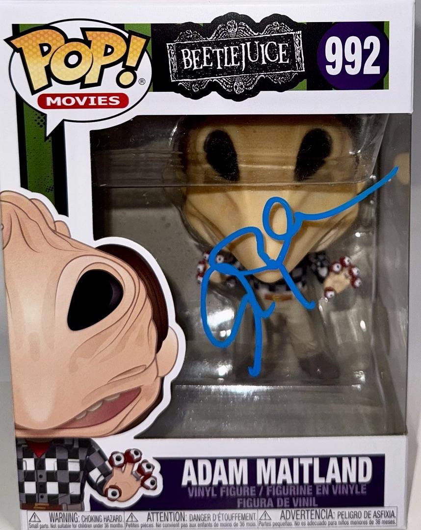 Alec Baldwin Signed Funko Pop #992 "Adam Maitland" (Beetlejuice) Blue Ink - Beckett COA