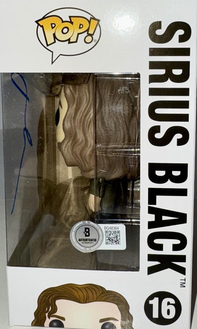 Gary Oldman Signed Funko Pop #16 "Sirius Black" (Harry Potter) - Beckett COA #03