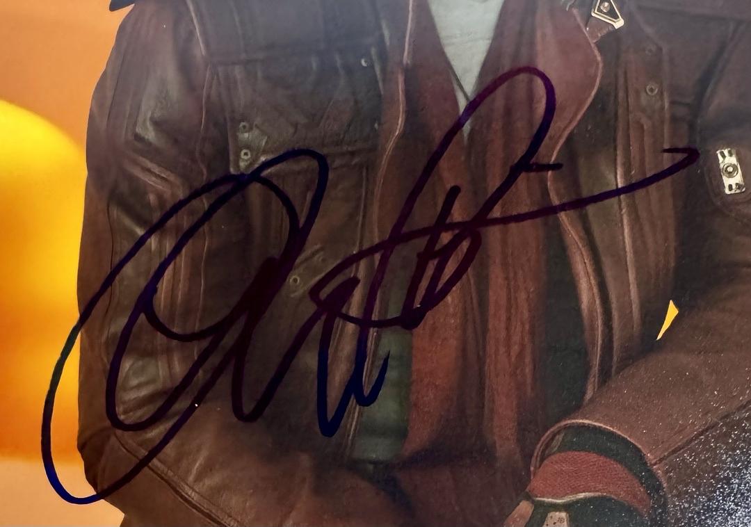 Chris Pratt Signed 11x14 Photo (Starlord GOTG) - Beckett COA #02