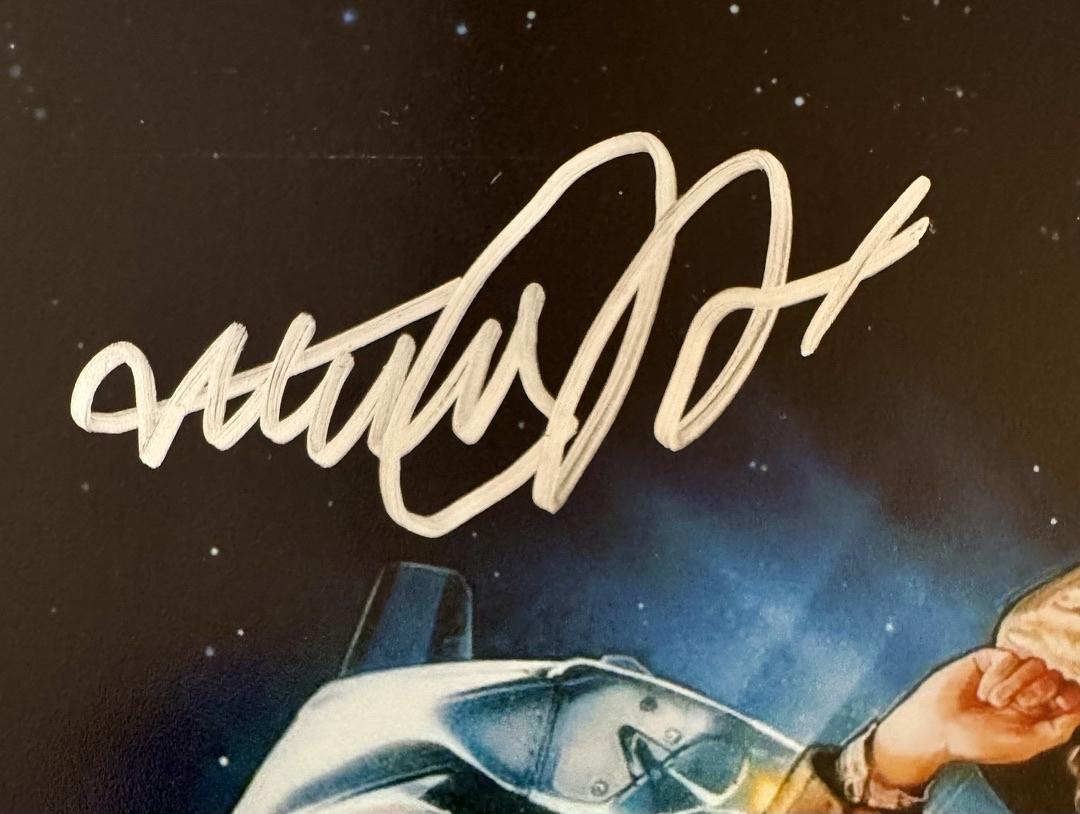 Michael J. Fox Signed 8X10 Photo (Back To The Future) - Beckett COA #02