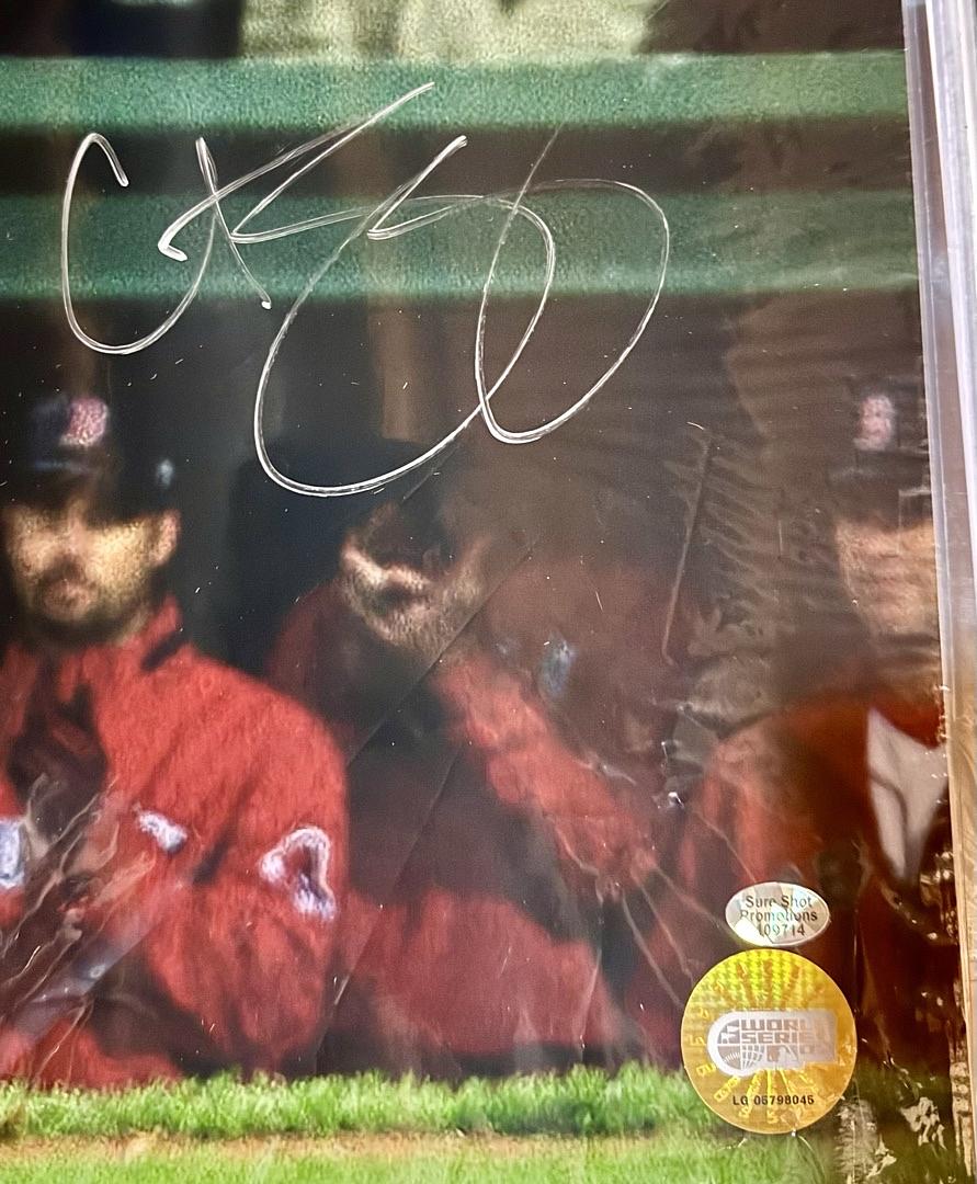 Curt Schilling Signed 16x20 Photo Boston Red Sox (2007 World Series) - SureShot COA
