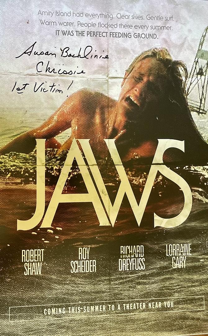 Susan Backlinie Signed 11x17 Photo (Jaws) Capital City COA #03