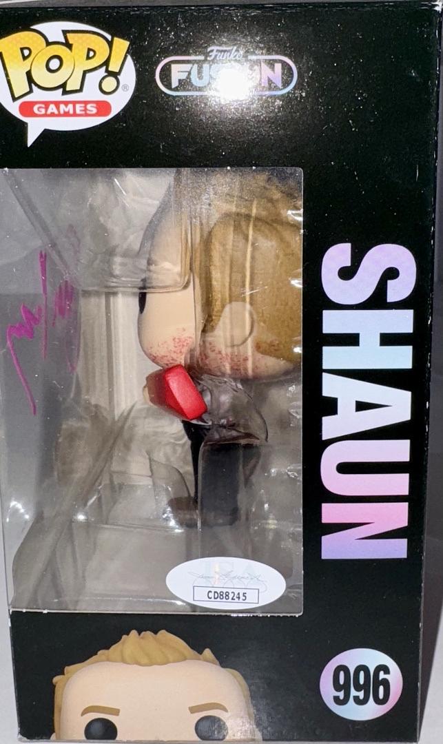 Simon Pegg Signed Funko Pop #996 "Shaun" (Shaun Of The Dead) - JSA COA #01