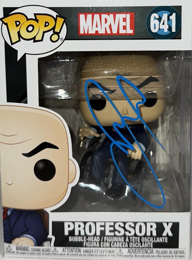 James McAvoy Signed Funko Pop #641 "Professor X" Marvel - Beckett COA