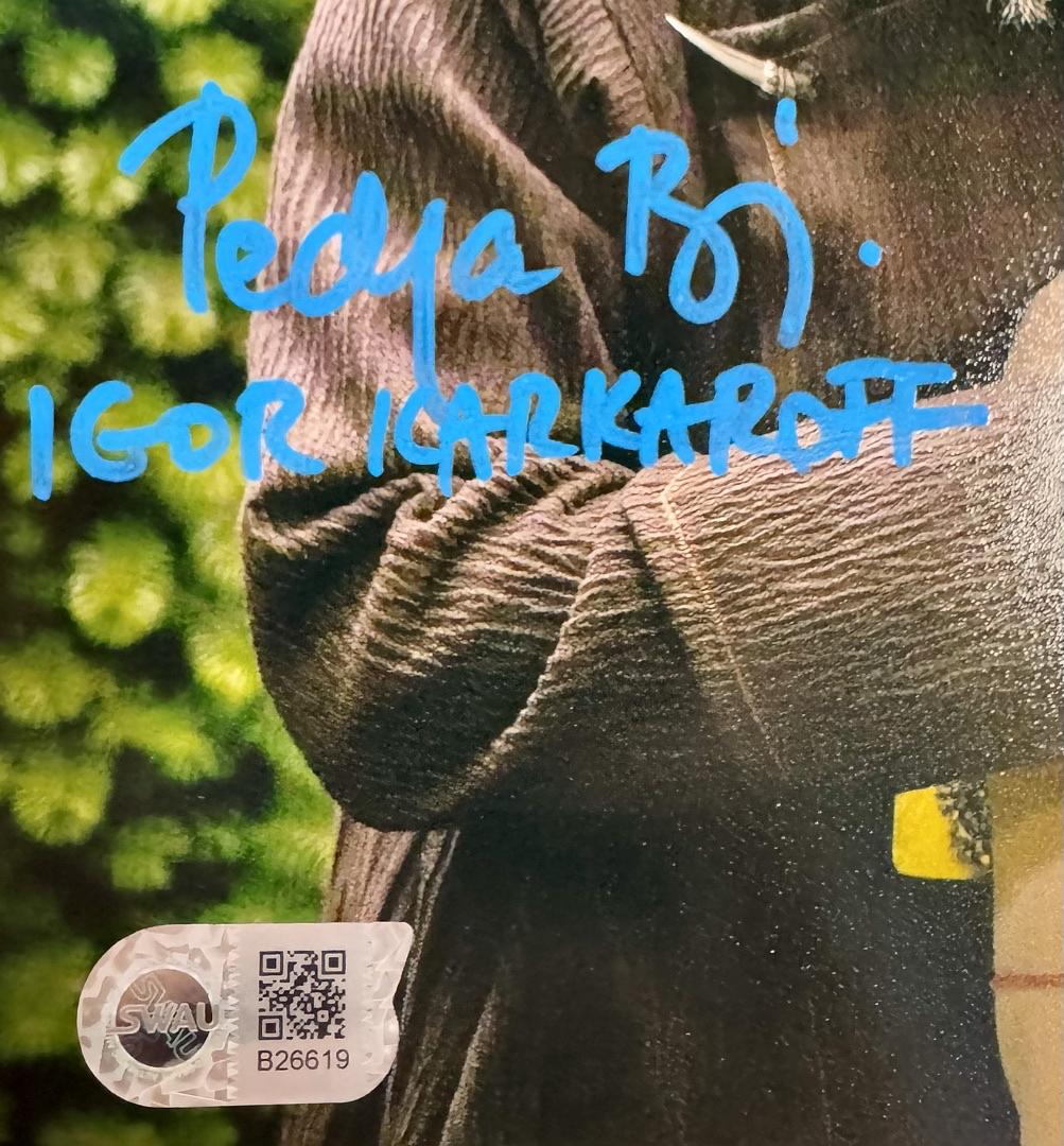 Pedja Bjelac & Stanislav Yanevski Signed 8x10 Photo (Harry Potter) - SWAU