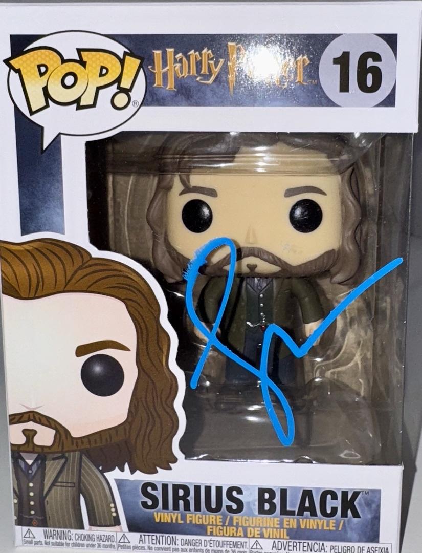 Gary Oldman Signed Funko Pop #16 "Sirius Black" (Harry Potter) - Beckett COA #04