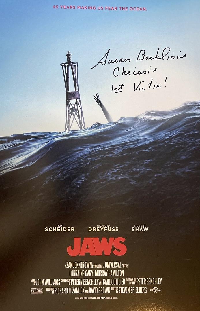 Susan Backlinie Signed 11x17 Photo (Jaws) Capital City COA #02