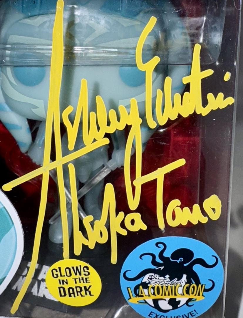 Ashley Eckstein Signed Funko Pop #130 "Ahsoka" (Star Wars Rebels) - Official Pix