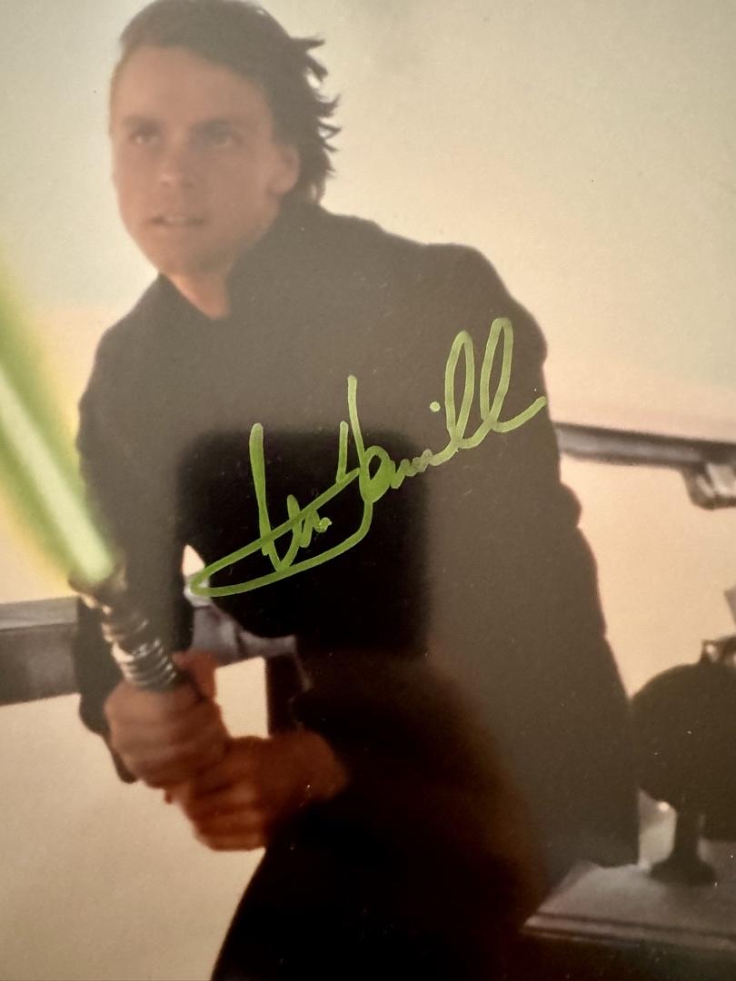 Mark Hamill Signed 11x14 Photo (Return Of The Jedi) - Official Pix COA