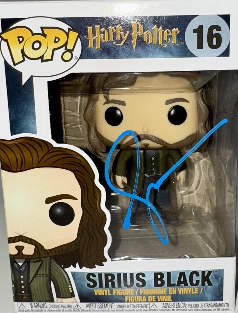 Gary Oldman Signed Funko Pop #16 "Sirius Black" (Harry Potter) - Beckett COA #02