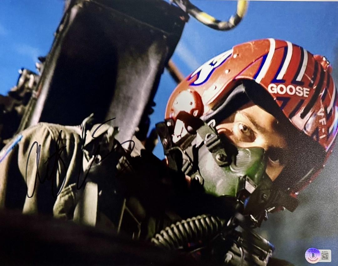 Anthony Edwards Signed 11x14 Photo (Top Gun) - Beckett COA