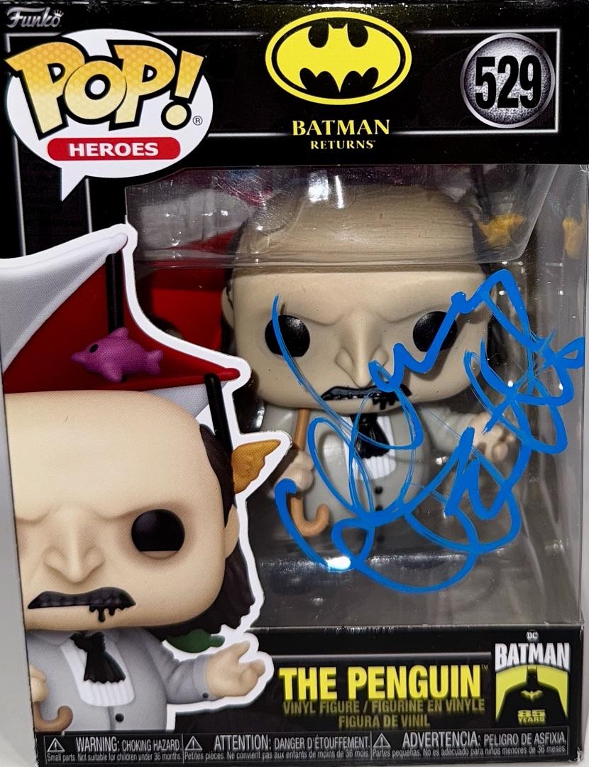 Danny Devito Signed Funko Pop #339 "The Penguin" Batman Returns - Beckett COA #02