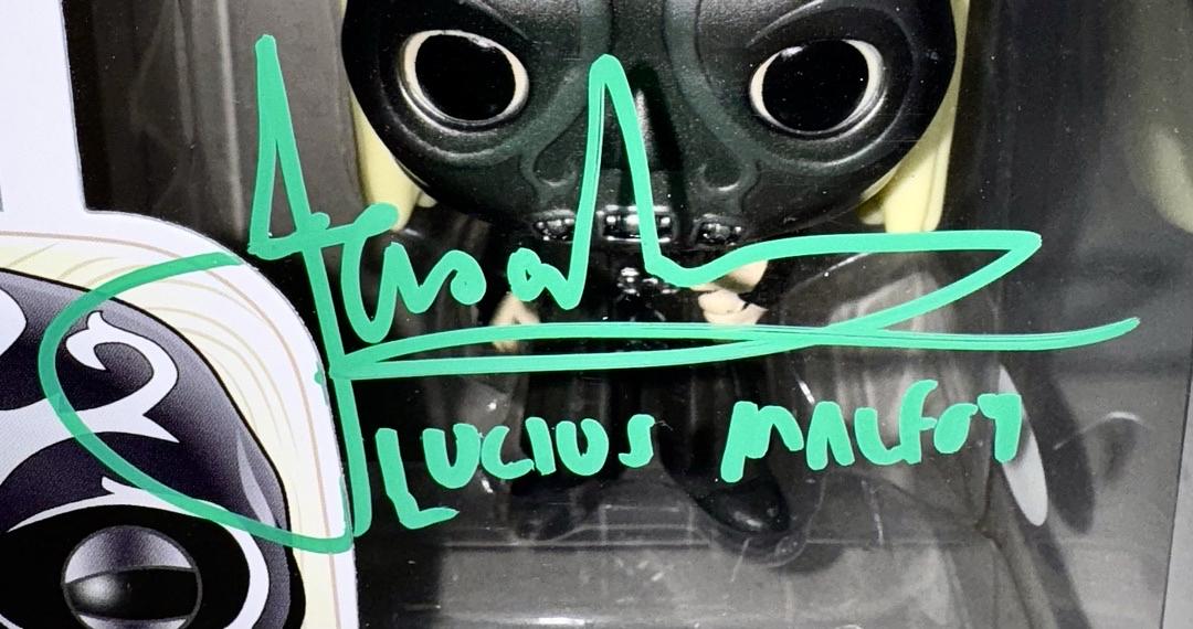 Jason Isaacs Signed Funko Pop #30 "Lucius Malfoy" (Harry Potter) - JSA COA #01