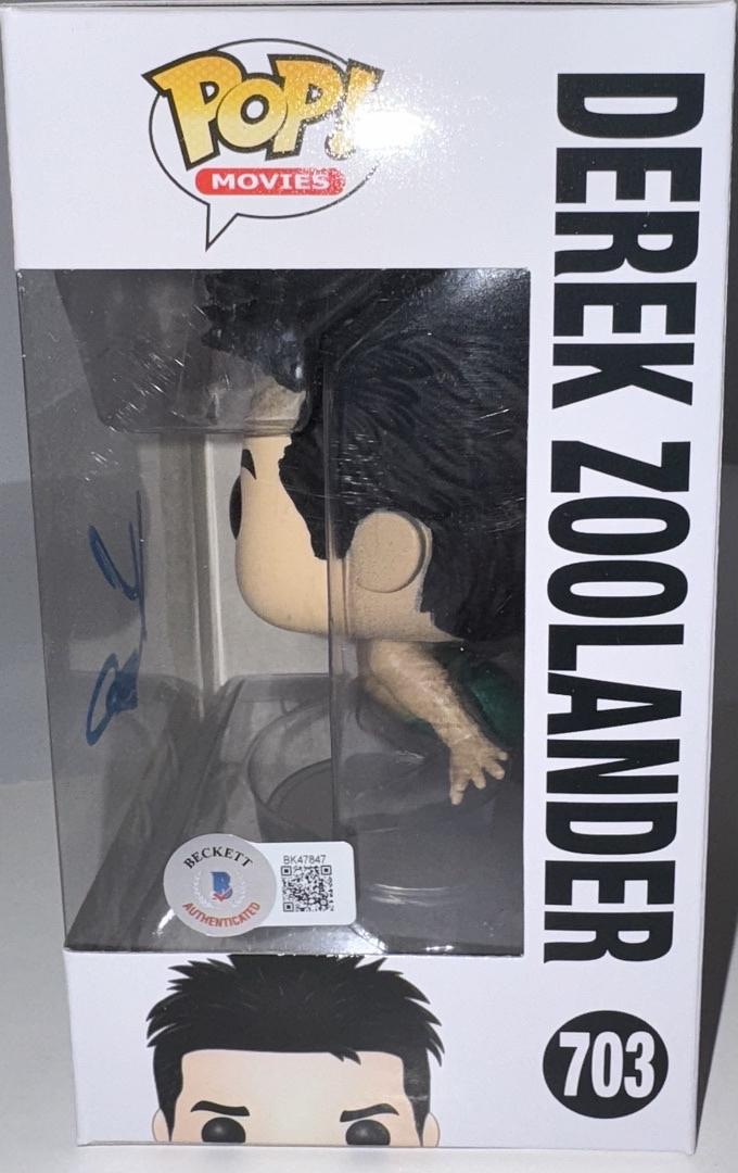 Ben Stiller Signed Funko Pop #703 "Derek Zoolander" - Beckett COA #01