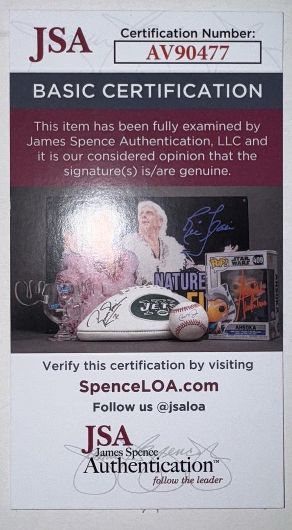 Chris Pine Signed Funko Pop "Captain Kirk" (Star Trek) w/Character Name - JSA COA