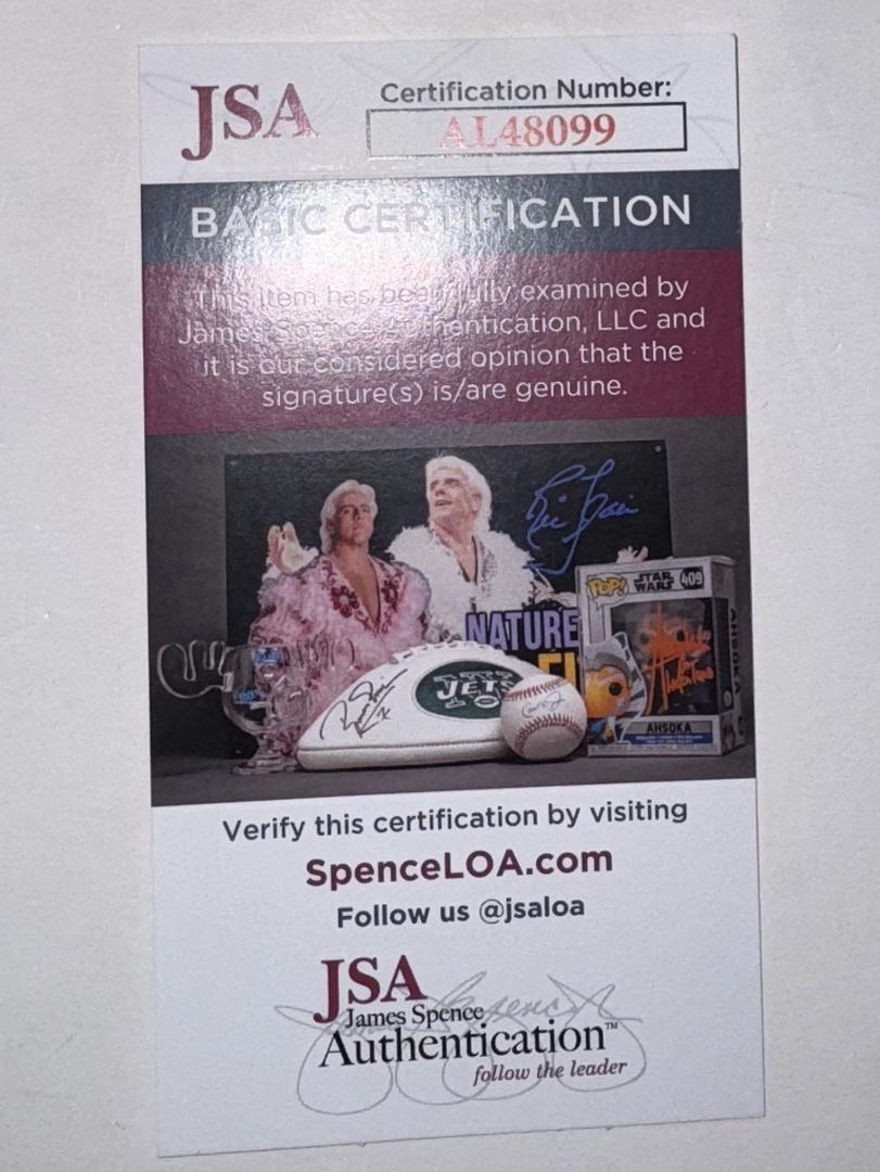 Rosario Dawson Signed Funko Pop #578 "Ahsoka" (Star Wars) w/Quote - JSA COA