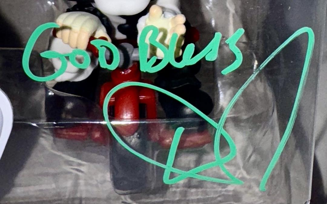 Daniel Roebuck Signed Funko Pop #1591 Art The Clown (Terrifier) - SWAU #04