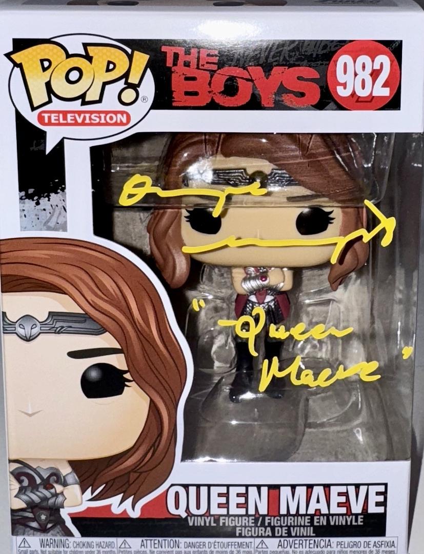 Dominique McElligott Signed Funko Pop #982 (The Boys) - JSA COA #03