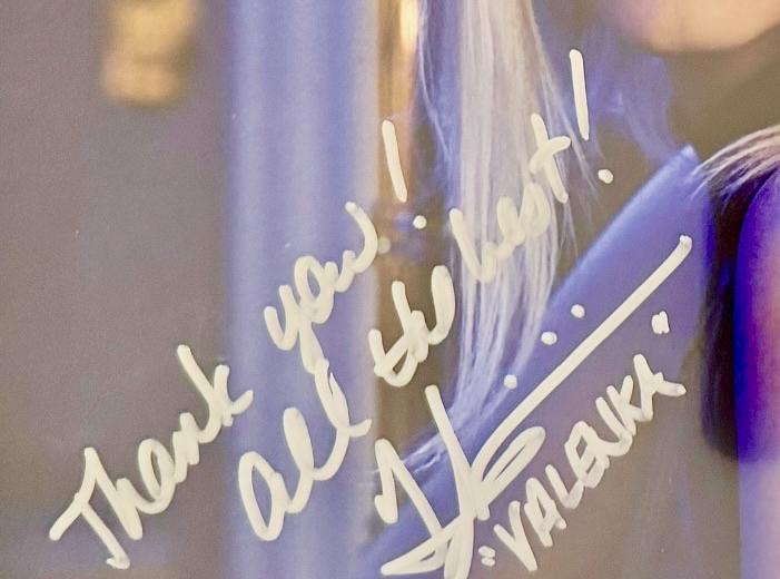 Ivana Milicevic Signed 8x10 Photo (James Bond) - JSA COA