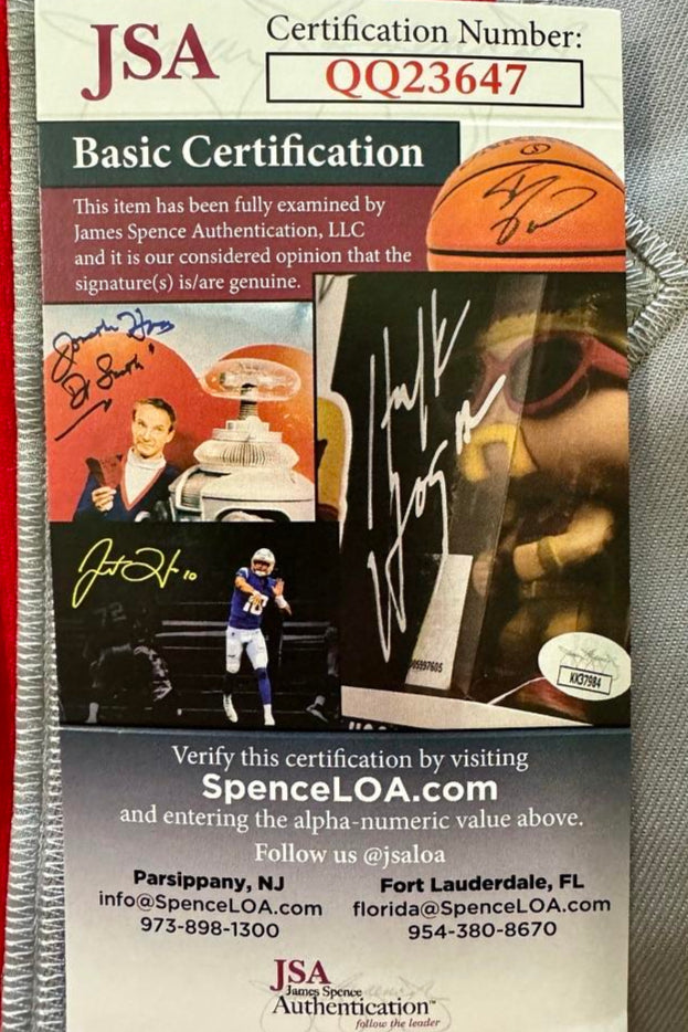 Jaren Duran Signed Red Sox Futures Game Jersey w/ First Hit Inscription - JSA COA