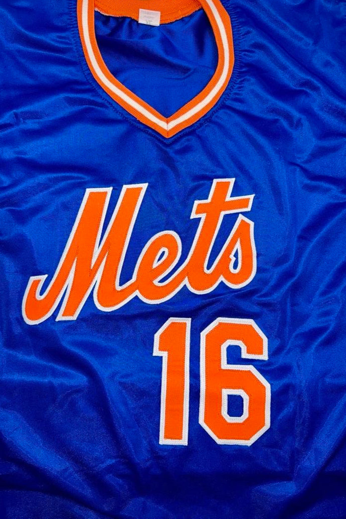 Dwight Gooden Signed Custom Blue Mets Jersey - SureShot COA
