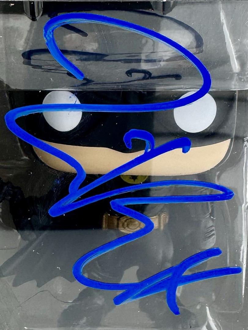 Tim Burton Signed Funko Pop #275 (Batman) *RARE* - Beckett COA