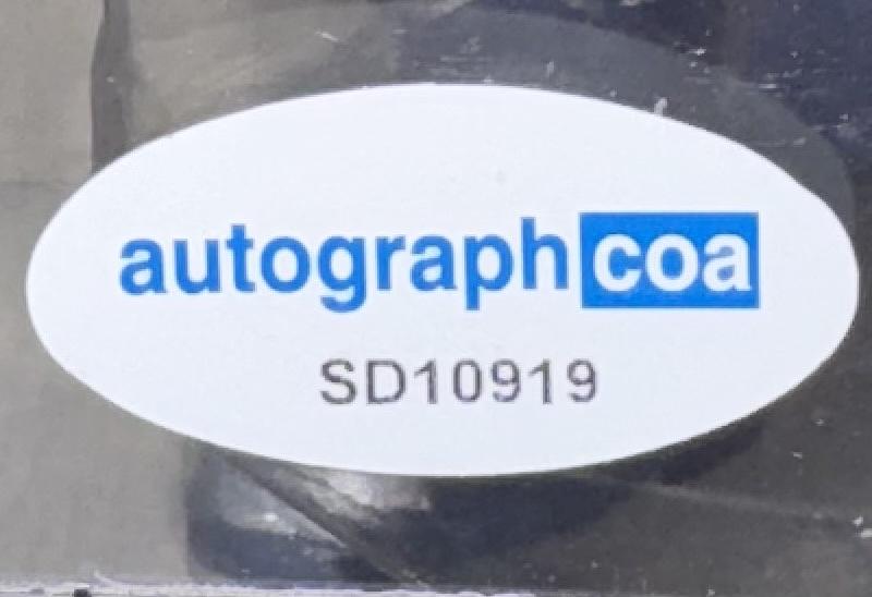 George Clooney Signed Funko Pop #314 Batman (Blue Ink) - ACOA #6