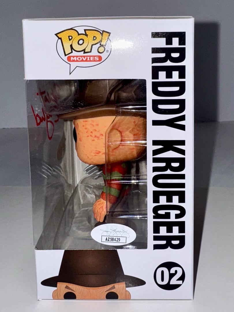 Robert Englund Signed Funko Pop #02 "Freddy Krueger" (Nightmare On Elm Street) - JSA COA #01