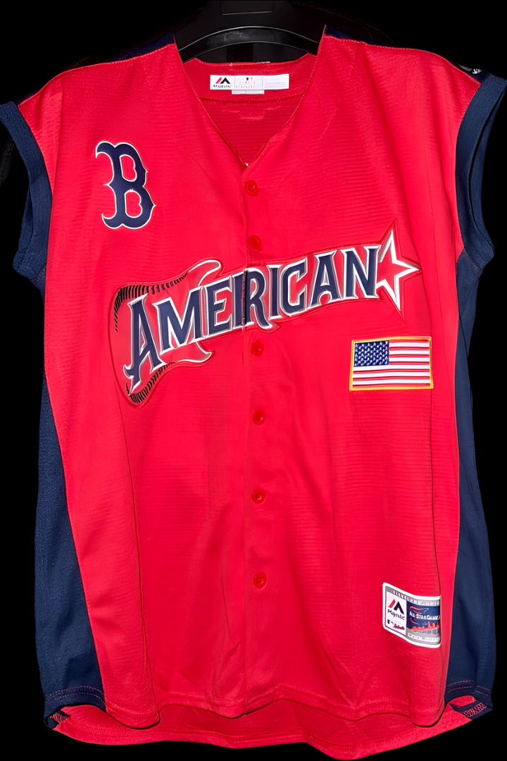 Jaren Duran Signed Red Sox Futures Game Jersey w/ First Hit Inscription - JSA COA