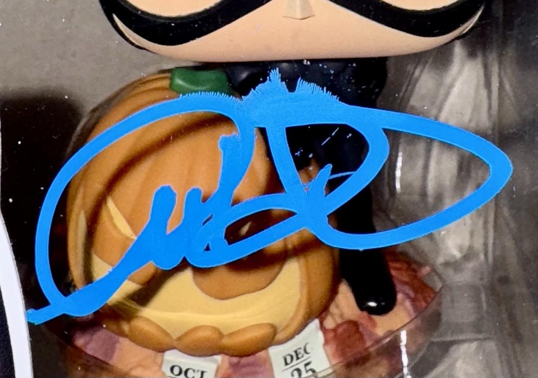 Anne Hathaway Signed Funko Pop #507 (Batman) - Beckett COA
