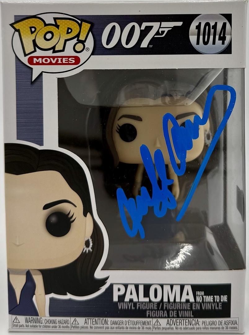 Ana De Armas Signed Funko Pop #1014 (James Bond) - Beckett COA