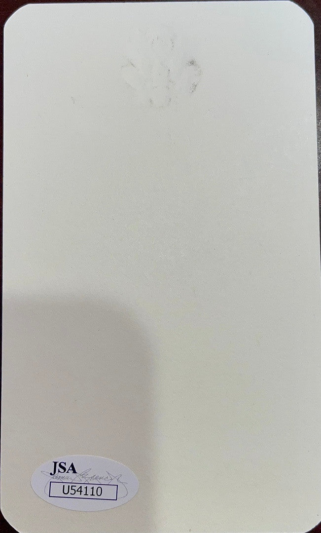 Joe Biden Signed Vice Presidential Seal Card (Personalized) *VERY RARE* - JSA COA