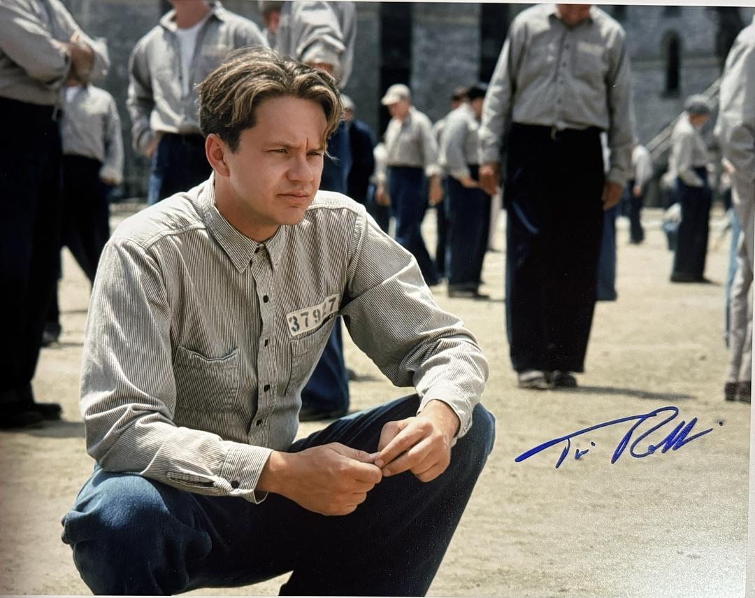 Tim Robbins Signed 11x14 Photo (Shawshank Redemption) - JSA COA