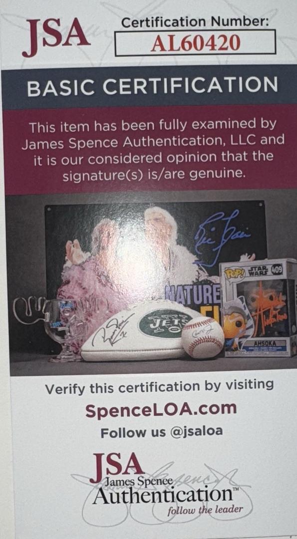Joe Montana Signed Funko Pop #84 San Francisco 49ers - JSA COA