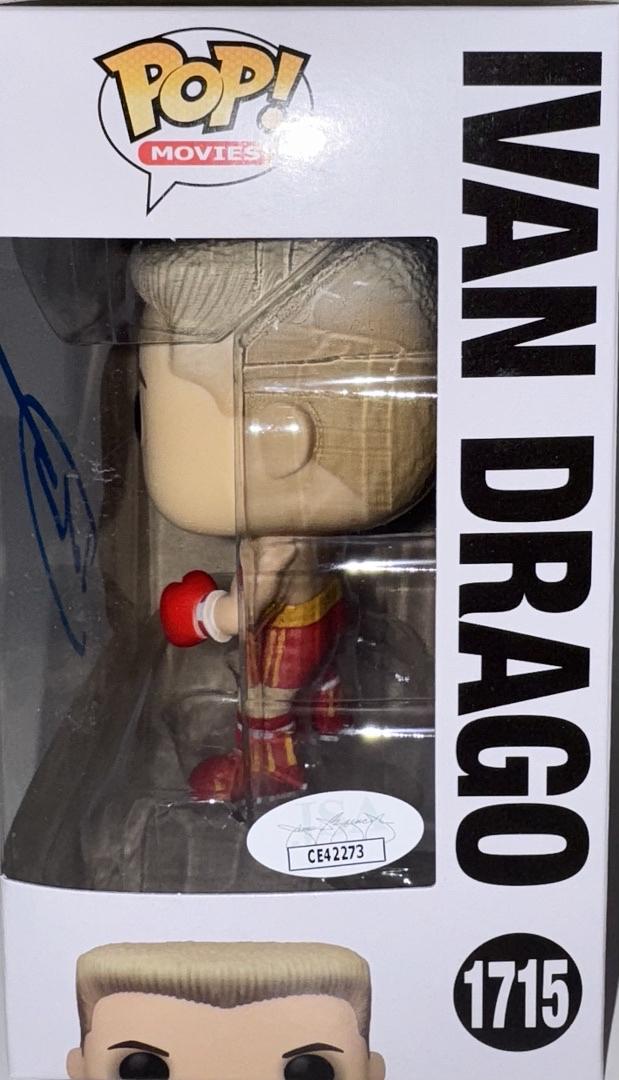 Dolph Lundgren Signed Funko Pop #1715 Ivan Drago (Rocky) - JSA COA