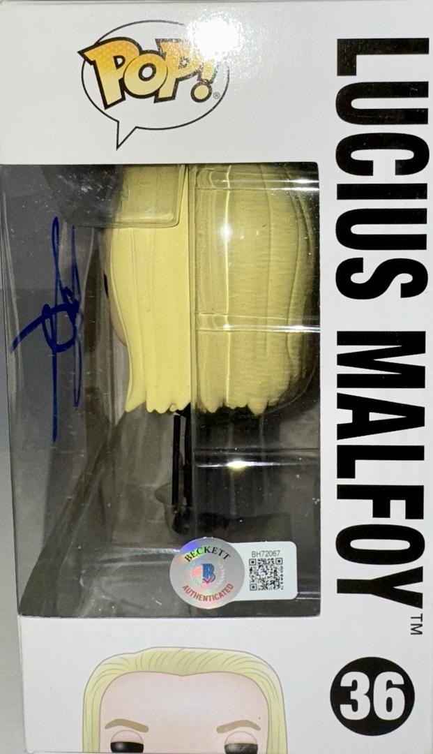 Jason Isaacs Signed Funko Pop #36 "Lucius Malfoy" (Harry Potter) - JSA COA